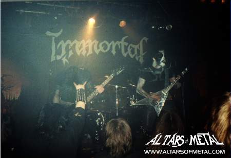 Immortal - Club Rio, Bradford, UK, 21st November 2000 (First live show within tour with Primordial)