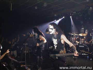 Immortal - Lorain, USA, 29th March 2000